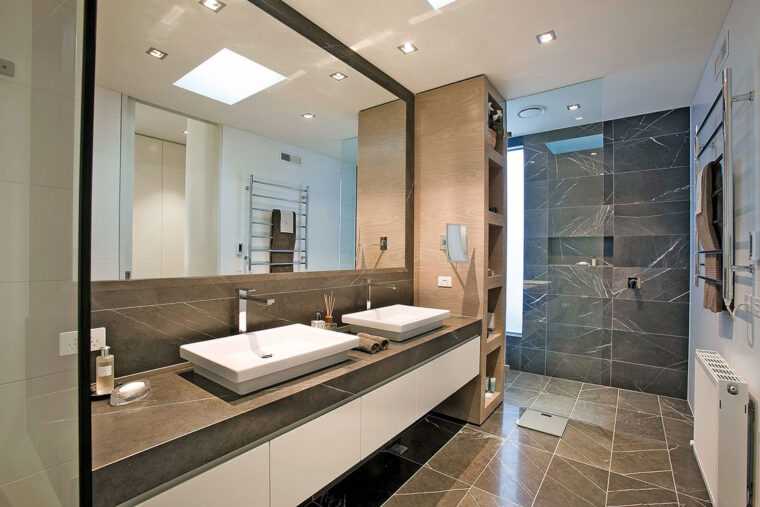 Планировка ванной, как разместить все необходимое? Нюансы дизайна, оформления и зонирования (140 фото идей)