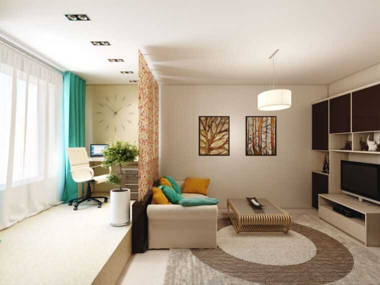 Планировка зала: новинки дизайна, варианты идеального сочетания интерьера по цвету и стилю, зонирование (130 фото)